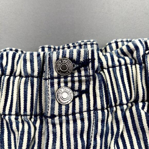 Jimmy Taverniti Capris Pants Tag Sz 33/P Anti Exposure Striped Button Fly Cuffed - Picture 8 of 16